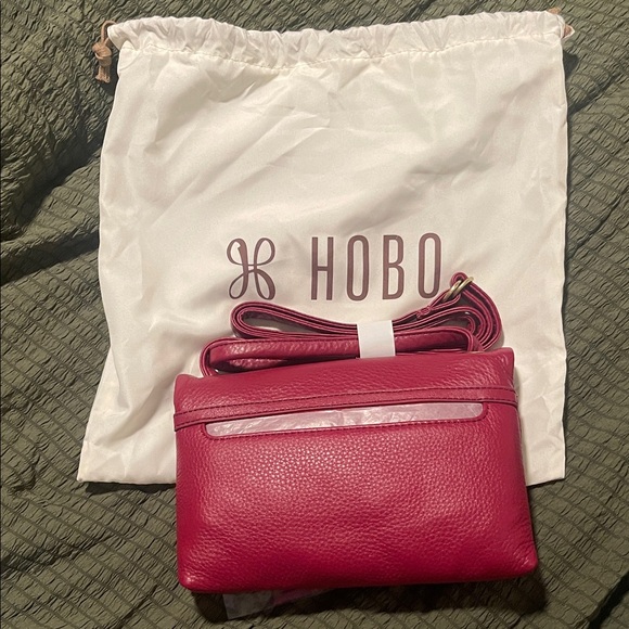 HOBO Handbags - HOBO Women's Vibrant Pink Leather Hobo Bag
